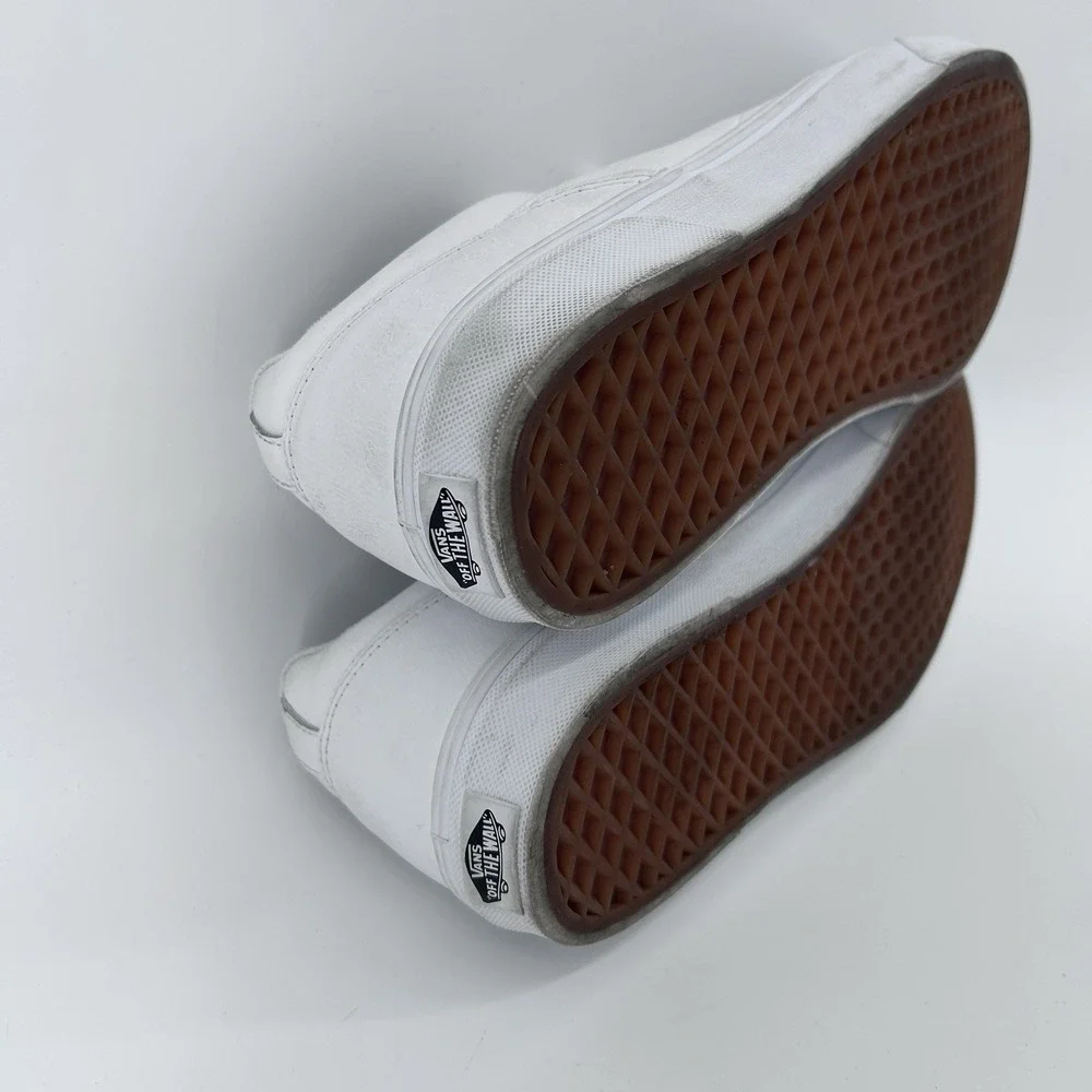 Vans minimalist white